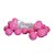 Luminária Cordão de Luz Com Bolinhas - 20 Leds - 3,5cmx3m - Rosa - 1 unidade - Rizzo - Imagem 1