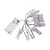 Cordão De Led Luz Branca Com Fio Incolor - Pregador 10 Leds - 2m - 1 unidade - Rizzo - Rizzo - Imagem 1