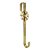 Suporte de Guirlanda Floco de Neve Dourado - 37cm - 1 unidade - Rizzo - Imagem 1