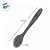 Colher de Silicone - Vermelha - 27,5cm - 1 unidade - MasterChef - Rizzo - Imagem 2