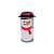 Lata de Metal de Natal - Boneco de Neve - Azul - 11cm - 1 unidade - Rizzo - Imagem 1