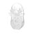 Sacola Transparente Bag - Rena - 20cm -  unidades - Rizzo - Imagem 1