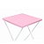 Toalha Plástica Cobre Manchas Perolizada - 78 x 78 cm - Rosa Candy - 10 unidades - CampFestas - Rizzo - Imagem 1