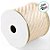 Fita Decorativa Aramada - Listrada Ouro - 6,3cm x 9,14m - 1 unidade - Cromus - Rizzo - Imagem 3