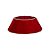 Saia Para Árvore De Natal - Com Veludo -  Vermelho e Ouro - 68cm - 1 unidade - Cromus - Rizzo - Imagem 1