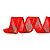 Fita Decorativa Aramada - Xadrez Vermelho, Preto, Ouro - 6,3cm x 9,14m - 1 unidade - Cromus - Rizzo - Imagem 1