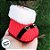 Enfeite de Pendurar de Natal - Sapatinho Noel Vermelho - 7x7x6,5cm - 1 unidade - Rizzo - Imagem 3