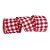 Fita Decorativa - Xadrez Vermelho e Branco - 6x914cm - 1 unidade - Rizzo - Imagem 1