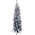 Árvore de Natal Modelo Caiena Nevada Slim - 946 galhos - 240cm - Ref. RZO369 - 1 unidade - Rizzo - Imagem 1
