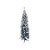 Árvore de Natal Modelo Caiena Nevada Slim - 172 galhos - 120cm - Ref. RZO365 - 1 unidade - Rizzo - Imagem 1