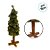 Mini Pinheiro De Natal Com Led - 70cm - Ref. RZO410 - 1 unidade - Rizzo - Imagem 4