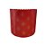 Forma Panetone 250g  - Vermelho Decorada com Trevos - 10 unidades - Ultrafest - Rizzo - Imagem 1