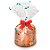 Saco Transparente para Panetone de 1kg - Azevinho - 32x45cm - 100 unidades - Cromus - Rizzo - Imagem 1