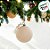 Bola de Natal Lisa - Marrom Claro - 8cm  - 6 unidades - Cromus - Rizzo - Imagem 3
