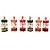 Enfeite de Madeira Mini Carrossel para Pendurar - 8x3cm - 6 unidade - Rizzo - Imagem 1