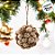 Enfeite para Pendurar Natal - Bola com Pinhas - 11cm  - 1 unidade - Cromus - Rizzo - Imagem 2