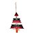 Mini Enfeite de Pendurar de Natal - Arvore de Pendurar - 18x13cmcm - 1 unidade - Rizzo - Imagem 1