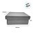 Caixa para Presente Premium Quadrada - Kraft - 18,3x18,2x8cm - 5 unidades - Assk - Rizzo - Imagem 3