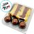 Blister 3 Brigadeiros e 1 Fatia de Bolo - Cristal - 5 unidades - Rizzo - Imagem 3