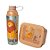 Kit Garrafa 660ml e Marmita 850ml - Rei Leão - 1 unidade - Plasútil - Rizzo - Imagem 1