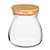 Pote de Vidro Hermético com Tampa de Bambu - 16cm - 1,20l - 1 unidade - Rizzo - Imagem 1