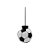 Garrafa Bola com Canudo - Futebol - 450ml  - 1 unidade - Rizzo - Imagem 1