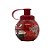 Garrafa Squeeze Bola Divertidamente - Vermelha - 250ml - 1 unidade - Rizzo - Imagem 1