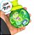 Garrafa Squeeze Bola Divertidamente - Verde - 250ml - 1 unidade - Rizzo - Imagem 3