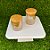 Pote de Vidro Âmbar Hermético com Tampa de Bambu - 5x6cm - 75ml - 1 unidade - Rizzo - Imagem 5
