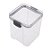 Pote de Plástico Hermetico - Trava Fácil - 900ml - 10,2 x 12 cm - 1 unidade - Clink - Rizzo - Imagem 1