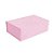 Caixa de Papel Rígido Retangular Rosa Claro - 24x15cm - 1 unidade - Rizzo - Imagem 1