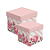 Caixa Cubo para Presentes Scarlett - 01 unidade - Cromus - Rizzo - Imagem 1
