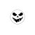 Adesivo "Spooky Face" - Ref.2264 - Hot Stamping - 30 unidades - Stickr - Rizzo - Imagem 1