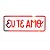 Adesivo "Eu Te Amo" - Ref.2232 - Hot Stamping - 50 unidades - Stickr - Rizzo - Imagem 1