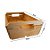 Cesta de Madeira Crú 22x16x8,7cm - 1 unidade - Rizzo - Imagem 2