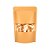 Saco de Papel Kraft com Visor Stand Up Pouch Zip 12x20x4cm - Hermético e Impermeável Dentro e Fora - 50 un - Rizzo - Imagem 1