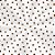 Saco Adesivado Decorado com Aba - Dots Marrom - 100 unidades - Cromus - Rizzo - Imagem 1
