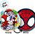 Prato de Papel Redondo - Spidey - 18cm - 8 unidades - Regina - Rizzo - Imagem 3