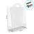 Sacola Transparente Bag com Alça G - 34,5x25x10cm - 1 unidade - Rizzo - Imagem 3