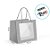 Sacola Premium com Visor P - Kraft - 22x20x14  - 1 unidade - Cromus - Rizzo - Imagem 2