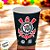 Copo de Papel - Corinthians - 200ml - 8 unidades - Festcolor - Rizzo - Imagem 3