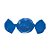 Papel Trufa 14,5x15,5cm - Azul - 1000 unidades - Cromus - Rizzo - Imagem 1