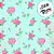 Papel Chumbo 10x9,8cm - Floreio Verde - 300 unidades - Cromus - Rizzo - Imagem 3
