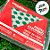 Papel Chumbo 10 x 9,8cm - Bola de Futebol Verde  - 300 unidades - Cromus - Rizzo - Imagem 3
