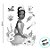 Kit Decorativo - Tiana  - 6 unidades - Regina - Rizzo - Imagem 2