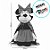 Pelucia Minnie Vampiro - de 49cm até 75cm - Disney Original - 1 unidade - Cromus - Rizzo - Imagem 2