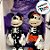 Pelucia Minnie Esqueleto - 59cm - Disney Original - 1 unidade - Cromus - Rizzo - Imagem 3