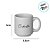 Mini Caneca de Cerâmica Tina - Cinderela - 100ml - 1 unidade - Zona Criativa - Rizzo - Imagem 2