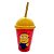 Copo com Tampa e Canudo - Minions Bravo e Tranquilo - 280ml - 1 unidade - Plasútil - Rizzo - Imagem 3