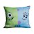 Almofadão Pet - Universidade Monstros - M 78cm - Disney Original - 1 unidade - Zona Criativa - Rizzo - Imagem 1